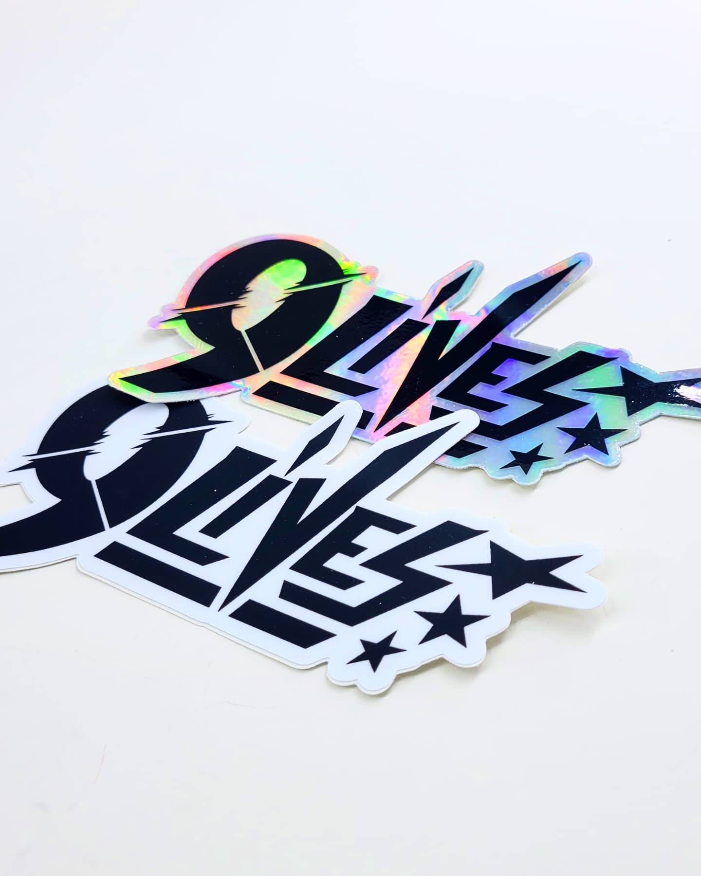 9Lives.cc Die-Cut Stickers